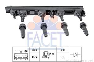 Zündspule Facet 9.6376