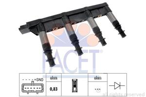 Zündspule Facet 9.6383