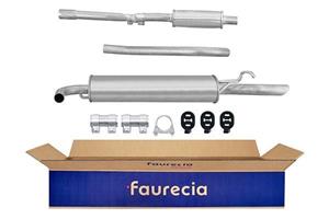 faurecia Endschalldämpfer Easy2Fit mit Anbauteilen Hella 3-teilig für FIAT SEICENTO