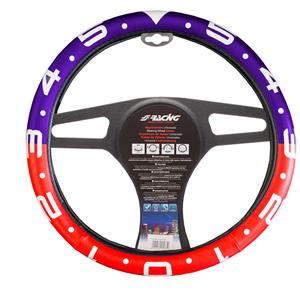 Simoni Racing Stuurwielhoes Clock Multicolor Kunstleer