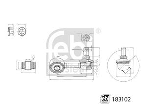 Mitsubishi verbindingsstangmet moer