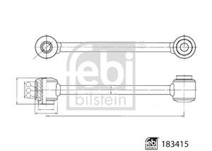 Mercedes-Benz verbindingsstang