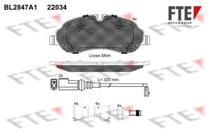 Ford Remblokken set