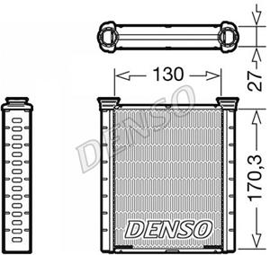 Wärmetauscher, Innenraumheizung Denso DRR46001