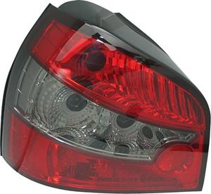 Audi Set Achterlichten passend voor  A3 8L 1996-2003 - Rood/Smoke