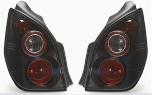 Citroen Set Achterlichten passend voor Citroën C2 2002-2009 - JDM Zwart