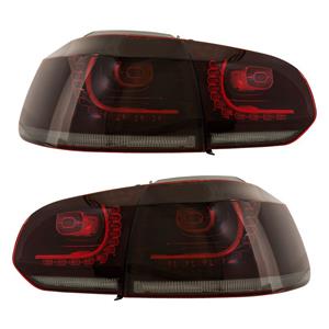 Volkswagen Set R-Look LED Achterlichten passend voor  Golf VI 2008-2012 excl. Variant - Rood/Helder