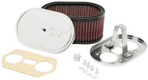 Opel K&N vervangingsfilter Carburateur ovaal (56-1170)