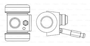 Radbremszylinder Bosch F 026 002 364