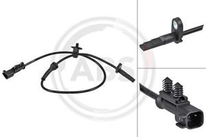 Sensor, Raddrehzahl Hinterachse ABS 30182