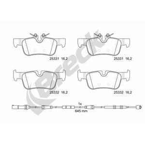 Breck Remblokset, schijfrem  25331 00 704 00