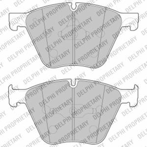 Delphi Remblokset, schijfrem  LP2210