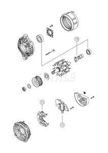 Iveco Alternator  90A