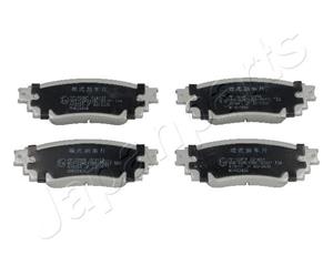 JAPANPARTS Bremsbelagsatz TOYOTA,LEXUS PP-234AF 0446602370,044660E070,0446610010 0446610011,0446633220,044660E060,0446648160,446648160,0446642080