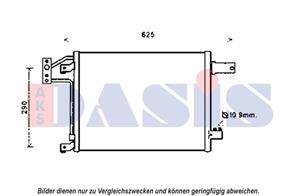 AKS Dasis Kondensator, Klimaanlage  522076N