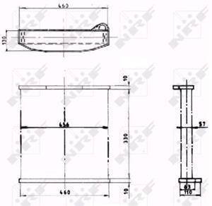 NRF Kühlernetz, Motorkühlung  1001