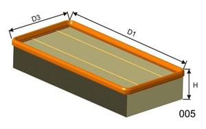 BOLK Luftfilter - BOL-B031154