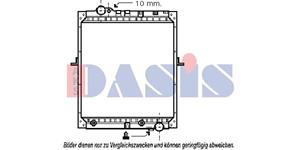 AKS Dasis Kühler, Motorkühlung  132430N