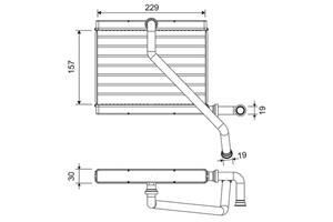 Bmw Kachelradiateur, interieurverwarming