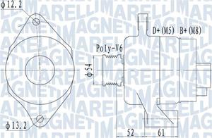 Magneti Marelli Generator  063732049010