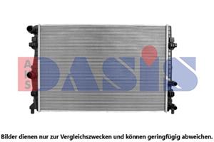 aksdasis Radiateur AKS DASIS, u.a. für VW, Seat, Audi, Skoda