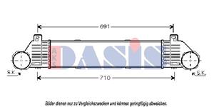 AKS Dasis Ladeluftkühler  127140N