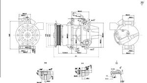 Maxgear Kompressor, Klimaanlage  AC375681