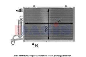 AKS Dasis Kondensator, Klimaanlage  092057N