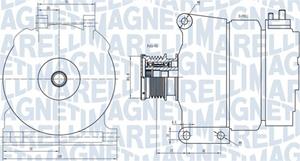 Magneti Marelli Generator  063731390010