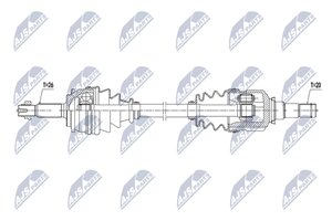 NTY Antriebswelle Vorderachse links  NPW-TY-135