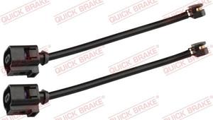 quickbrake Warnkontakt, Bremsbelagverschleiß Hinterachse QUICK BRAKE WS 0477 A