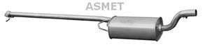 Vorderer Schalldämpfer ASMET ASM07.192