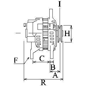 Drehstromgenerator HC-CARGO 110168