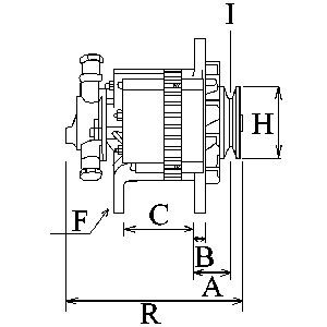 Drehstromgenerator HC-CARGO 111483
