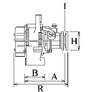 Drehstromgenerator HC-CARGO 111963