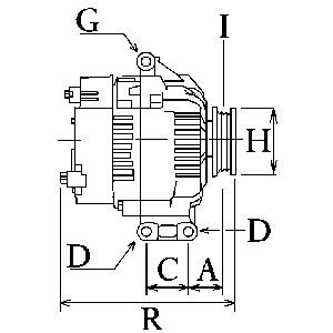 Drehstromgenerator HC-CARGO CAR111967