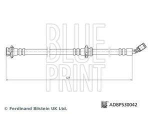 blueprint BLUE PRINT Bremsschläuche NISSAN ADBP530042 462104CE0B Bremsschlauch