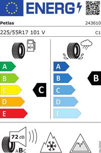 Winterreifen Petlas Snowmaster 2 Sport 225/55 R17 101V