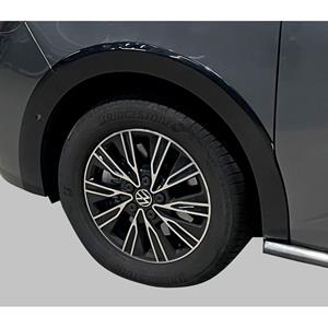 Volkswagen RGM Set spatbordverbreders passend voor  T7 Multivan 2021- Lange wielbasis - Zwart (met Pa