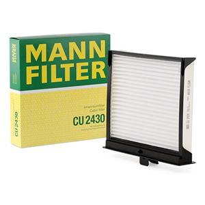 MANN-FILTER Interieurfilter RENAULT CU 2430 272772435R,7701055110 Pollenfilter