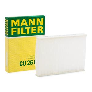 Filter, Innenraumluft MANN-FILTER CU 26 006