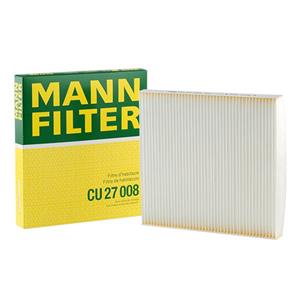 MANN-FILTER Interieurfilter JEEP CU 27 008 68079487AA,68079487AB,K68079487AA Pollenfilter K68079487AB