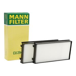 MANN-FILTER Interieurfilter BMW CU 2941-2 64116945593,64316945585 Pollenfilter