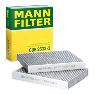 MANN-FILTER Interieurfilter BMW,ALPINA,ROLLS-ROYCE CUK 2533-2 64116809933,64116991537,64119163329 Pollenfilter 64119272642