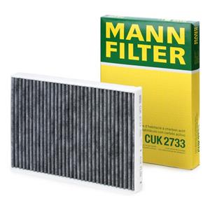 MANN-FILTER Interieurfilter JAGUAR,VOLVO,LAND ROVER CUK 2733 02C2Z32298,C2Z32298,JKR500020 Pollenfilter 6G9N180543BA,6G9N19N619BA,LR000899,LR000901