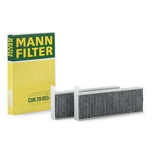 MANN-FILTER Interieurfilter OPEL,TOYOTA,CITROËN CUK 29 003-2 6447XG,9801448180,3638979 Pollenfilter 95525903,6447XG,647993,87139YZZ91,SU001A6185