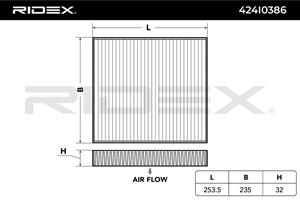 RIDEX Innenraumfilter Pollenfilter 424I0386 Filter, Innenraumluft,Pollenfilter VW,AUDI,SKODA,Golf VII Schrägheck (5G1, BQ1, BE1, BE2)
