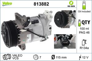 Valeo Airco compressor 813882