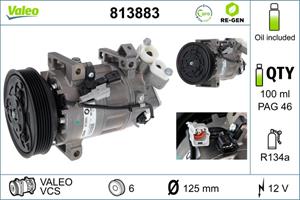 Valeo Airco compressor 813883