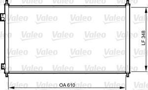 Valeo Airco condensor 817780